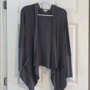 Splendid L/S Hooded Thermal Top